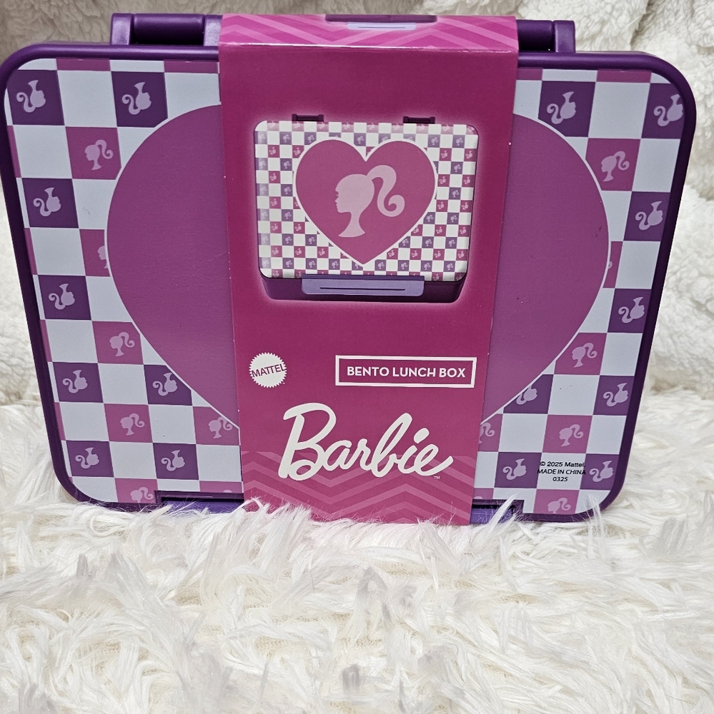 Barbie Mattel Reusable Bento Lunch Box